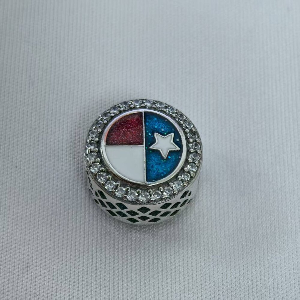 Pandora Texas Exclusive Charm, S925 Silver Jewelry
